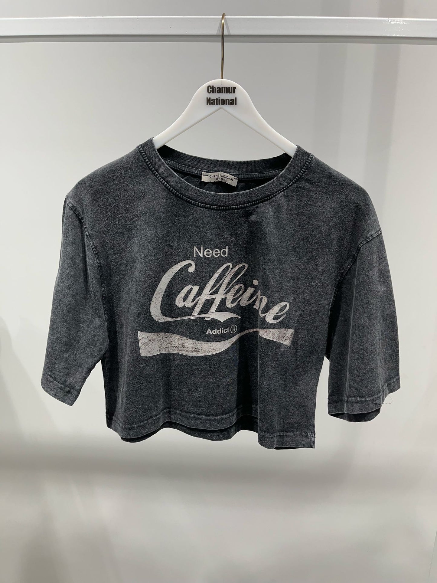 Crop topas"Caffeine "