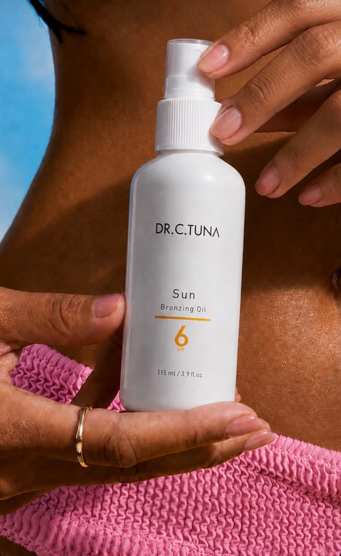 Dr. C. Tuna apsauginis aliejus nuo saulės SPF6 115 ml