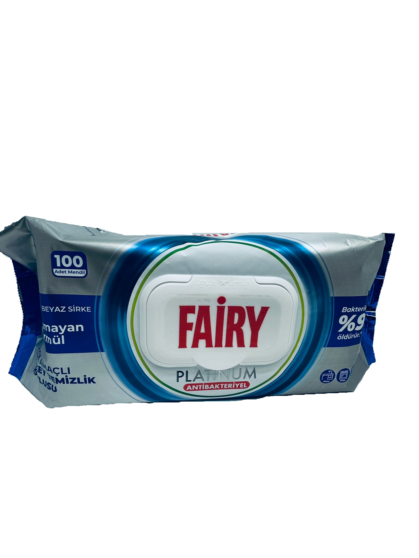 Drėgnos servetėlės Fairy Platinum, 100vnt