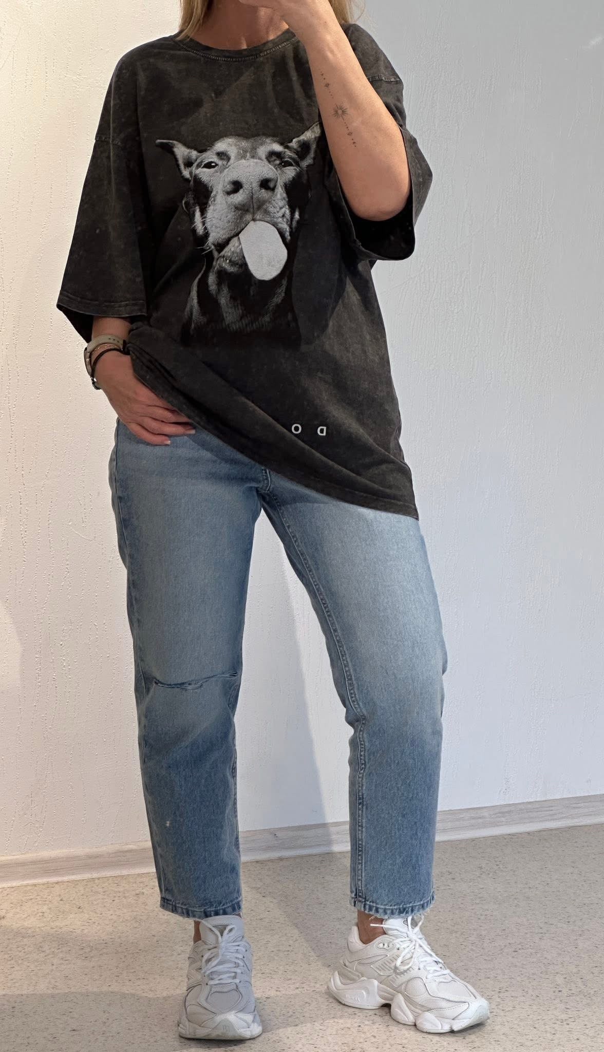 Stilingi marškinėliai"DOBERMAN"