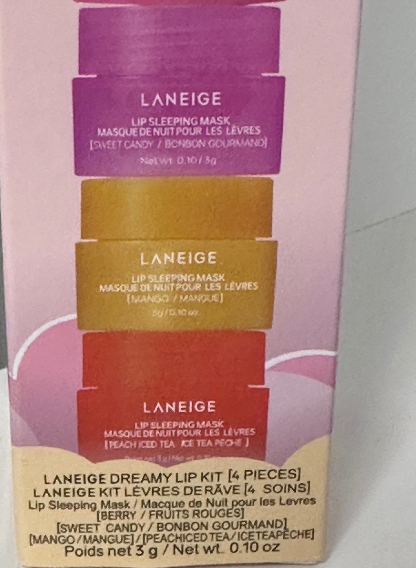 Laneige Dreamy Lip Kit – rinkinys švelnioms, sultingoms ir spindinčioms lūpoms
