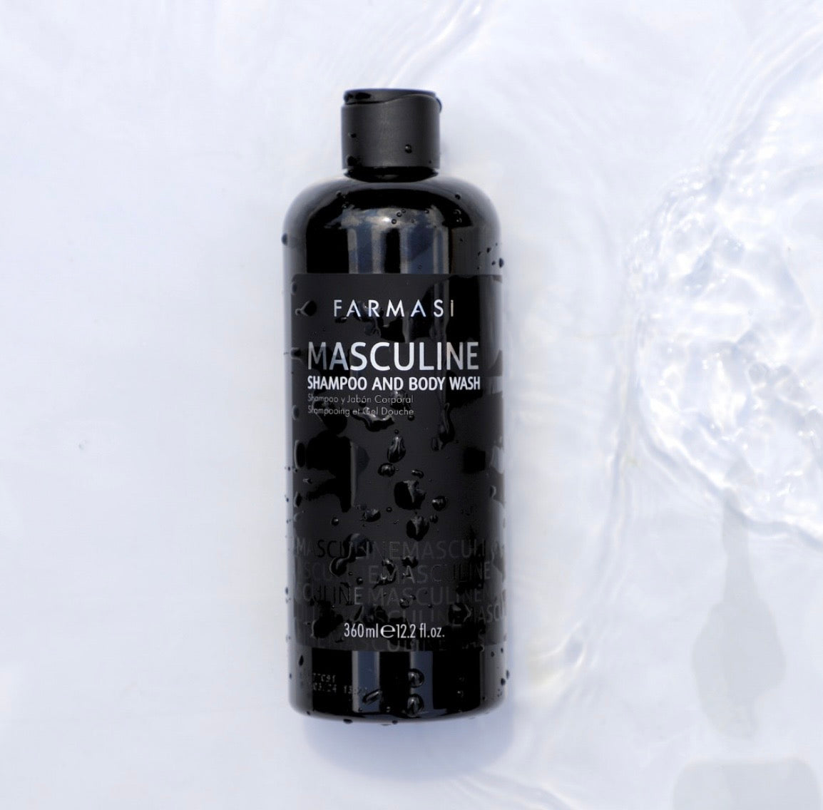 FARMASI MASCULINE ŠAMPŪNAS IR DUŠO ŽELĖ 360 ML