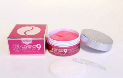 MEDI-PEEL Hyaluron Rose Peptide 9 Ampoule Eye Patch paakių pagalvėlės