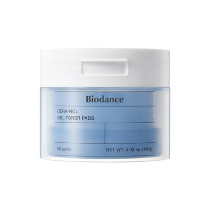Drėkinantis veido tonikas Biodance CERA-NOL Gel Toner Pads