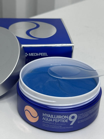 MEDI-PEEL Hyaluron Aqua Peptide 9 Ampoule Eye Patch paakių pagalvėlės