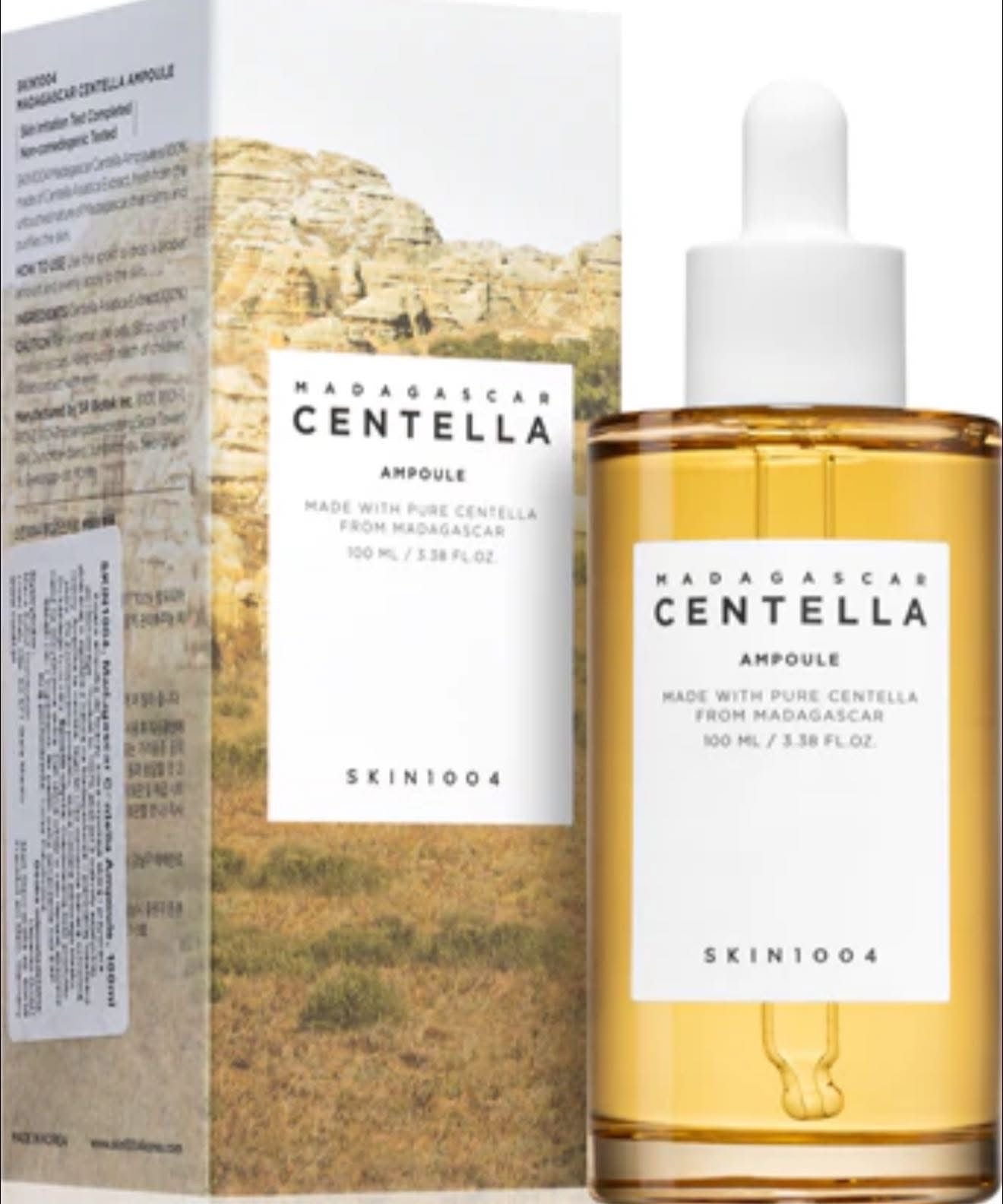 SKIN1004 Madagascar Centella Ampoule – raminanti ampulė veidui (100 ml)