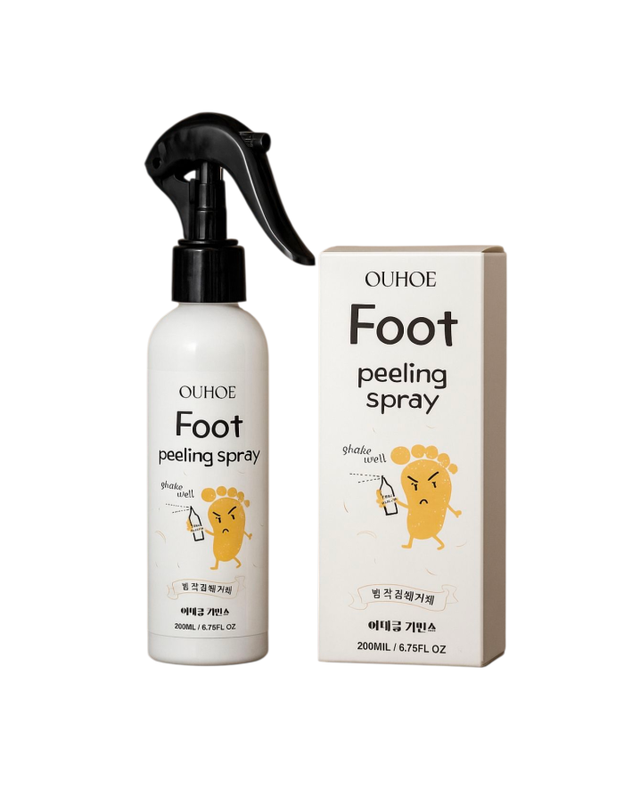 Foot peeling spray