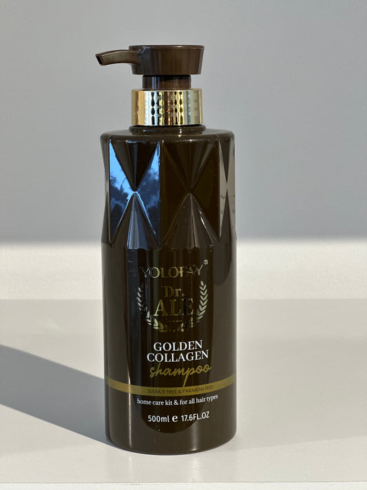 YOLOFAY Dr. ALE GOLDEN COLLAGEN plaukų priežiūros rinkinys