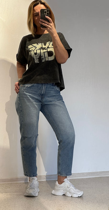 Crop topas"DYKE CITY"