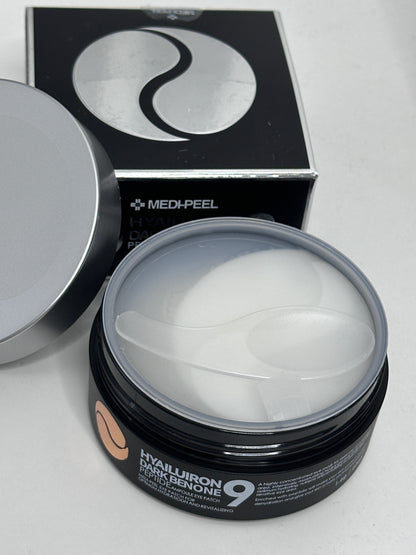 MEDI-PEEL Hyaluron Dark Benone Peptide 9 Ampoule Eye Patch paakių pagalvėlės
