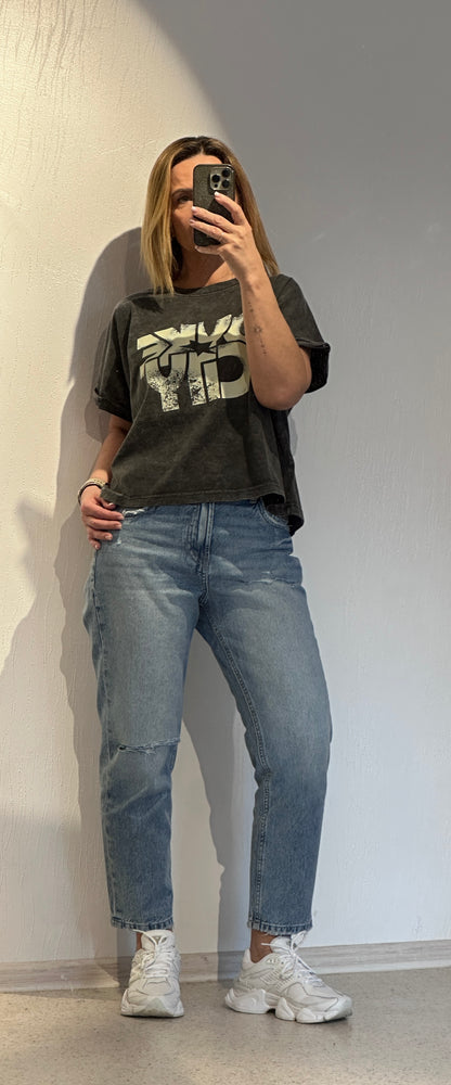 Crop topas"DYKE CITY"