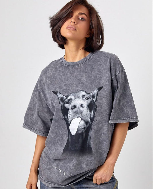 Stilingi marškinėliai"DOBERMAN"