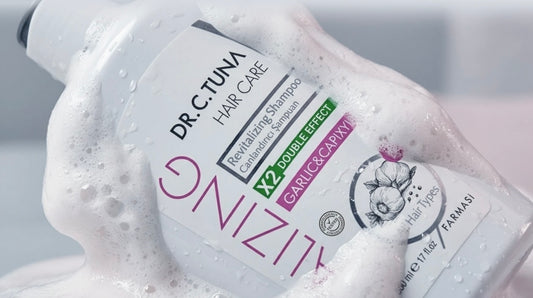 Dr.C. Tuna gaivinamasis plaukų šampūnas su česnakais ir kapiksylu 500 ml