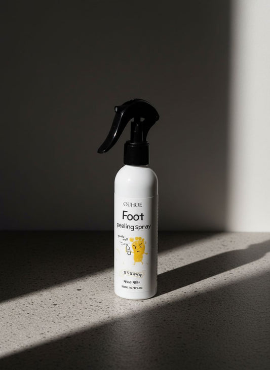 Foot peeling spray