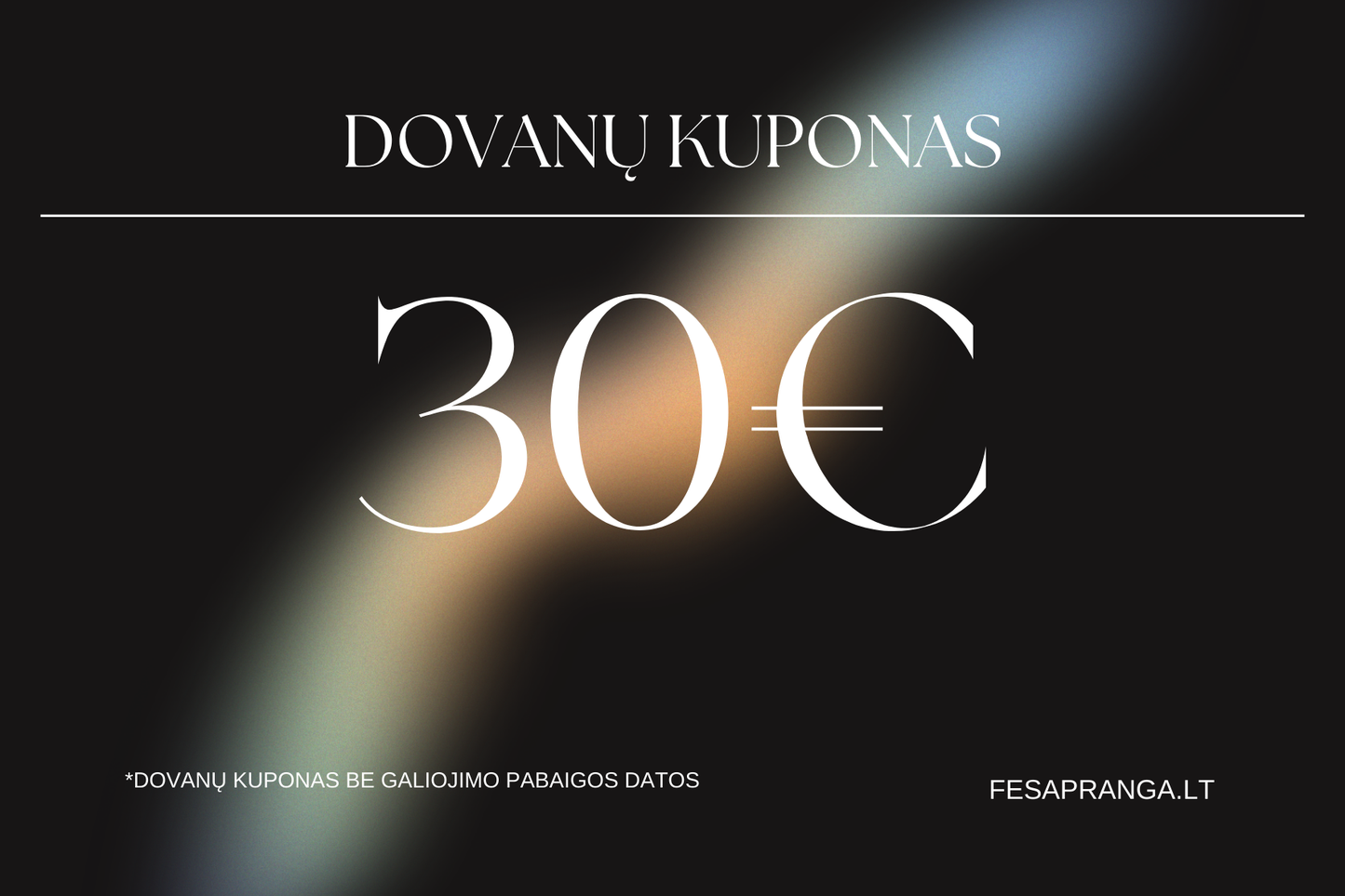 EL. DOVANŲ KUPONAS (VIRTUALUS)